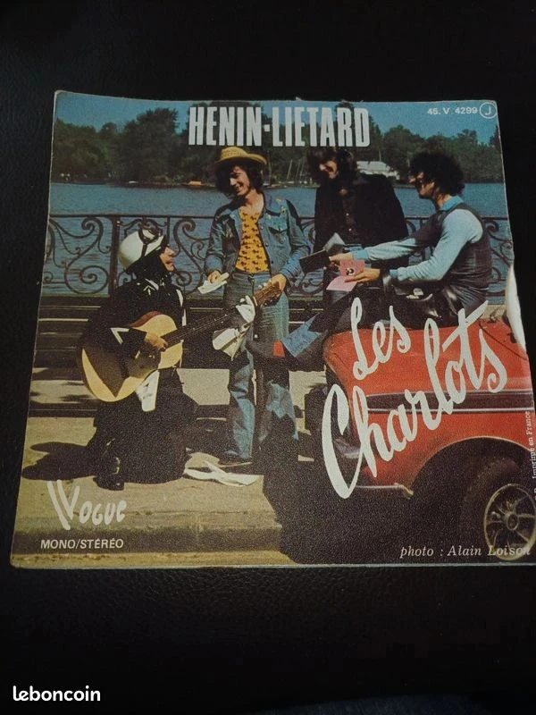 45t vinyle les charlots paroles paroles joli motard